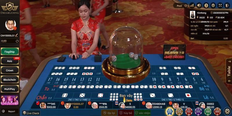 Các biến thể phổ biến nhất trong dòng game tài xỉu online